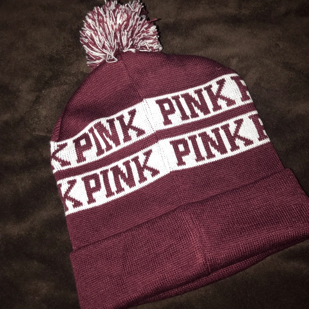PINK beanie
